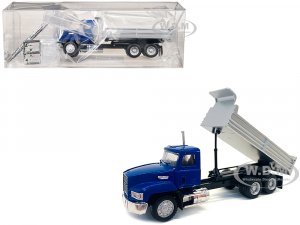 Mack Dump Truck Blue (HO) Plastic