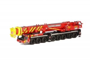 Liebherr LTM 1500-8.1 Neeb & Schuch Mobile Crane Red and Yellow 1 50