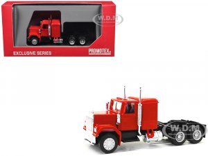 GMC Sleeper Cab Red (HO) Plastic