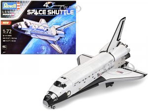Level 5 Model Kit NASA Space Shuttle 40th Anniversary 1 72 Scale Model by Revell