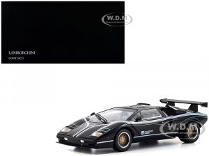 Lamborghini Countach LP 500R Black with White Interior