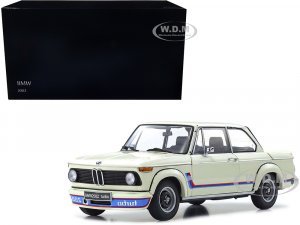 BMW 2002 Turbo White with Red and Blue Stripes