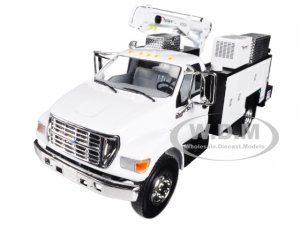Ford F-650 with Maintainer Service Body White