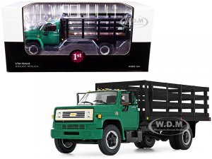 Chevrolet C65 Stake Truck Green and Black