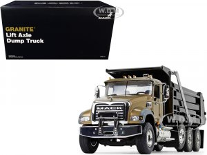Mack Granite MP Dump Truck Gold and Black
