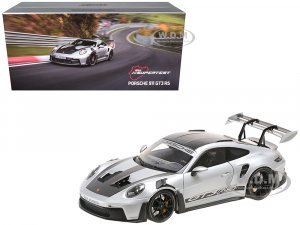 2023 Porsche 911 (992) GT3 RS Weissach Package Silver Metallic