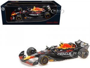 Red Bull Racing RB19 #11 Sergio Perez Oracle 2nd Place F1 Formula One Italian GP (2023) with Driver