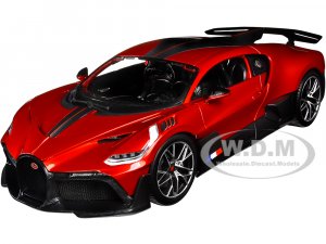 Bugatti Divo Red Metallic with Carbon Accents