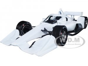 Dallara IndyCar (Road Course Configuration) White Autograph Car NTT IndyCar Series (2022)