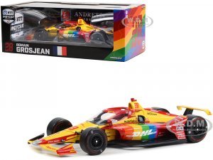 Dallara IndyCar #28 Romain Grosjean DHL Delivered with Pride Andretti Autosport NTT IndyCar Series (2022)