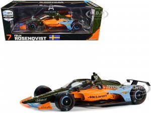 Dallara IndyCar #7 Felix Rosenqvist UNDEFEATED Arrow McLaren SP Indianapolis 500 NTT IndyCar Series (2022)