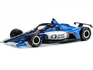 Dallara IndyCar #15 Graham Rahal United Rentals Rahal Letterman Lanigan Racing NTT IndyCar Series (2023)