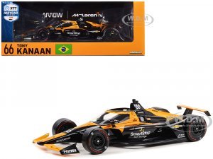 Dallara IndyCar #66 Tony Kanaan SmartStop Self Storage Arrow McLaren Final Indianapolis 500 Start NTT IndyCar Series (2023)