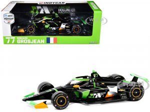 Dallara IndyCar #77 Romain Grosjean DNS Filter Juncos Hollinger Racing NTT IndyCar Series (2024)