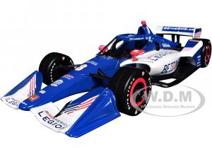 Dallara IndyCar #8 Linus Lundqvist The American Legion Chip Ganassi Racing (Road Course Configuration) NTT IndyCar Series (2024)