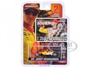 Dallara IndyCar #2 Josef Newgarden Shell Oil Team Penske Winner 108th Indianapolis 500 - NTT IndyCar Series (2024)