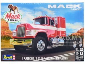 Level 4 Model Kit Mack R-Model Conventional Truck Tractor  Scale Model by Revell