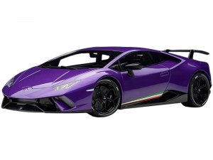 Lamborghini Huracan Performante Viola Pasifae / Pearl Purple with Black Wheels