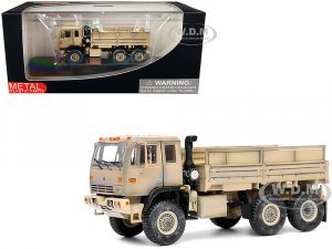 M1083 MTV (Medium Tactical Vehicle) Standard Cargo Truck Desert Camouflage US Army Armor Premium Series 1 72