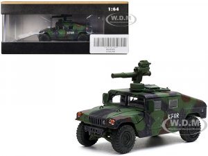 M1046 HUMVEE Tow Missile Carrier Green Camouflage 3rd Battalion 8th Marine Regiment Kosovo Force (KFOR) (1999) Military Miniature Series