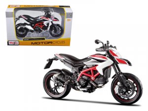 2013 Ducati Hypermotard SP White with Black and Red Stripes