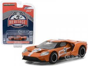 2017 Ford GT #3 Brown (Tribute to 1967 Ford GT40 MK IV #3) Racing Heritage Series 1