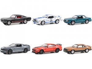 The Drive Home to the Mustang Stampede Set of 6 Cars Series 1
