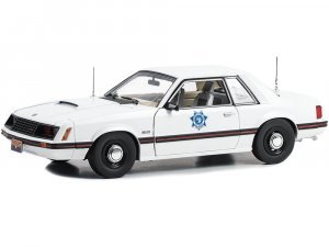 1982 Ford Mustang SSP Arizona Department of Public Safety White