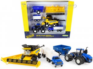 New Holland Harvesting Set of 7 pieces New Holland Agriculture Series