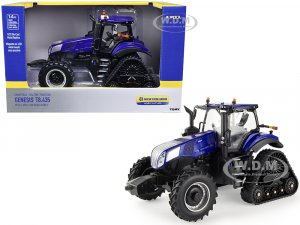 New Holland Genesis T8.435 Smarttrax Tractor with AVEC PLM Intelligence Blue