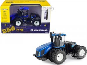 New Holland T9.700 Tractor with Dual Wheels Blue with AVEC PLM Intelligence