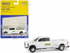 RAM 3500 Dually Pickup Truck White New Holland Dealership New Holland Agriculture Series