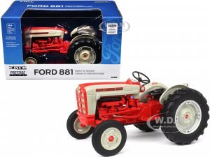 Ford 881 Select-O-Speed Tractor Red and Beige Prestige Collection Series