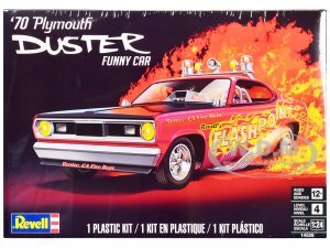 Level 4 Model Kit 1970 Plymouth Duster Funny Car  Scale Model by Revell