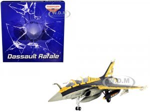 Dassault Rafale B Fighter Jet NATO Tiger Meet (2009) with Missile Accessories Panzerkampf Wing Series 1/72 Scale Model by Panzerkampf