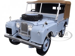1949 Land Rover RHD (Right Hand Drive) Gray with Brown Canopy