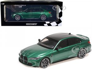 2020 BMW M3 Green Metallic with Carbon Top