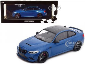 2020 BMW M2 CS Blue Metallic with Carbon Top