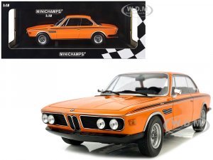 1971 BMW 3.0 CSL Orange with Black Stripes