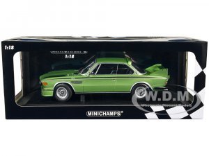 1973 BMW 3.0 CSL Green Metallic with Black Stripes