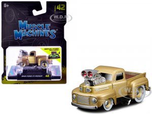 1949 Ford F1 Pickup Truck Gold Metallic