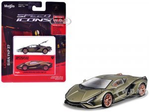 Lamborghini Sian FKP 37 Green Metallic Speed Icons Series