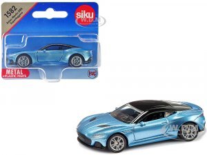 Aston Martin DBS Superleggera Blue Metallic with Black Top