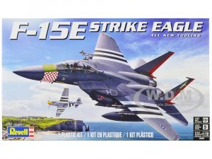 Level 5 Model Kit McDonnell Douglas F-15E Strike Eagle Aircraft 1/72 Scale Model by Revell