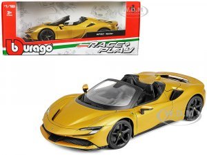 Ferrari SF90 Spider Gold Metallic Race + Play Series