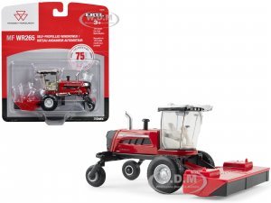 Massey Ferguson WR265 Self-Propelled Windrower Red with Silver Top 75 Years of Hesston