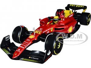 Ferrari F1-75 #16 Charles Leclerc Giallo Modena 2nd Place Formula One F1 Italian GP (2022) Formula Racing Series