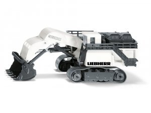 Liebherr R9800 Mining Excavator White and Gray  (HO)