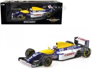 Williams Renault FW15C #2 Alain Prost Canon Winner F1 Formula One World Championship (1993) with Driver