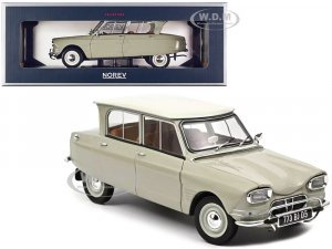 1965 Citroen Ami 6 Pavos White with Beige Top